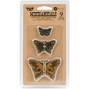 Finnabair - Mechanicals - Grungy Butterflies 9pc